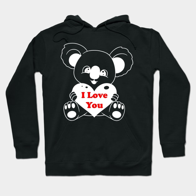 Baby Koala Bear Hoodie by Rafy's Designs